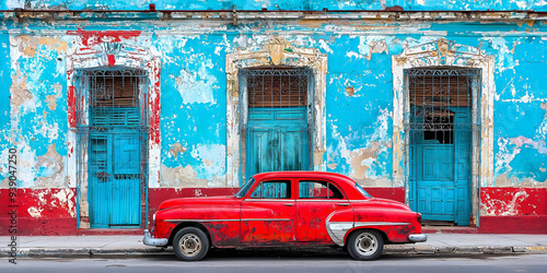 Cuban art style, architecture, transport