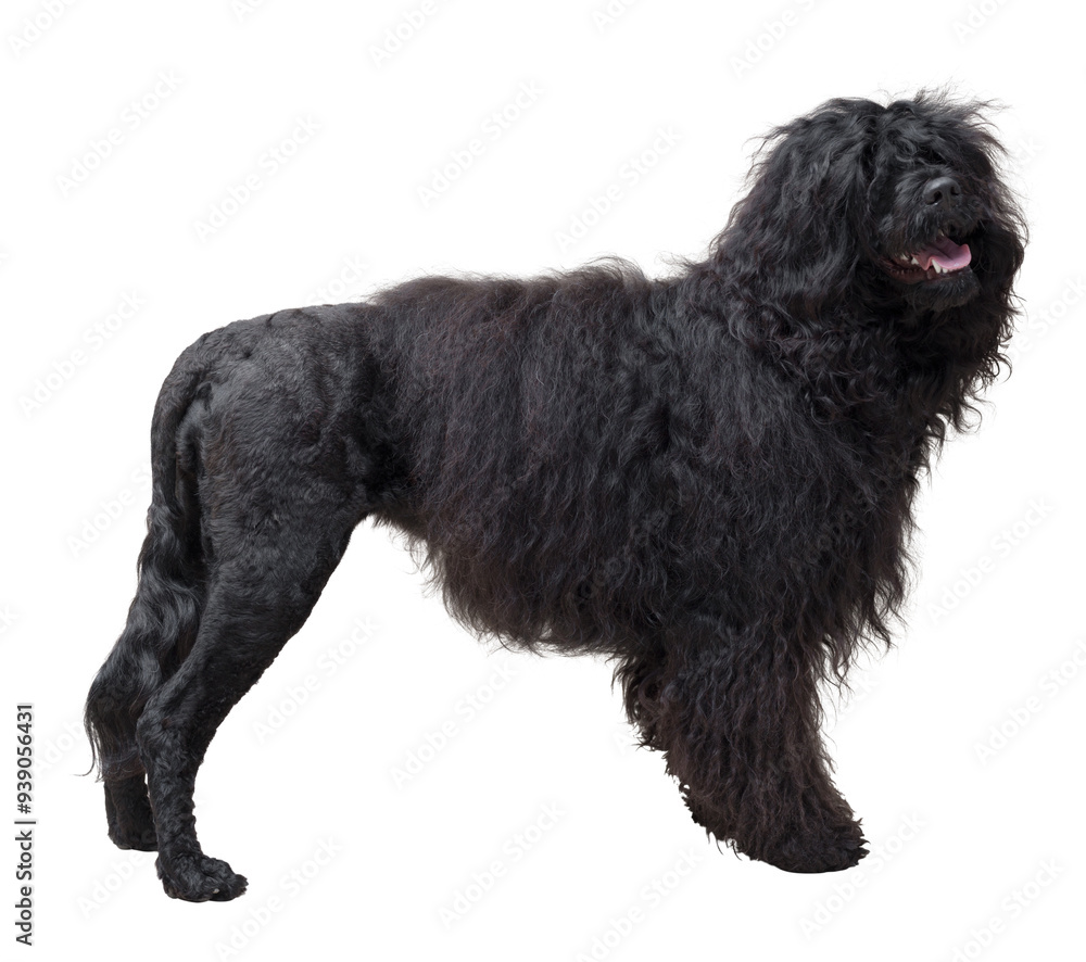 Portrait of a Portuguese Water Dog Portrait of a Portuguese Water Dog
