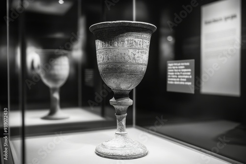 Communion Chalice Historical Artifact Christianity Religion Spiritual Symbol photo