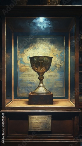 Communion Chalice Historical Artifact Christianity Religion Spiritual Symbol