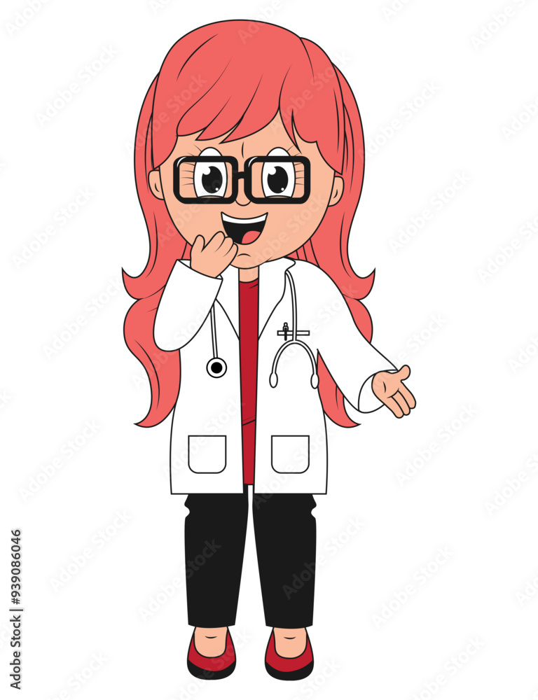 Little Doctor Cartoon Little Doctor Cartoon