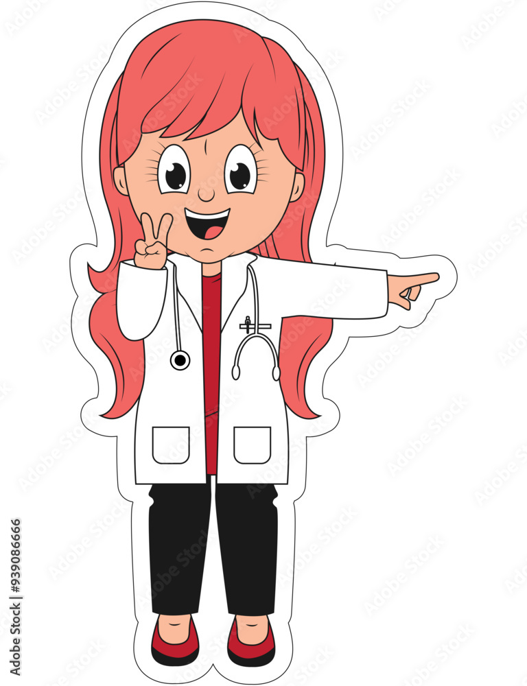 Little Doctor Cartoon Little Doctor Cartoon