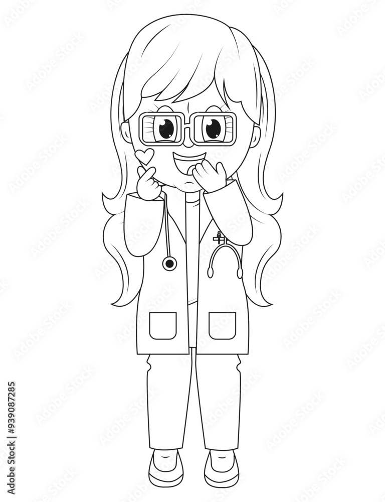 Little Doctor Cartoon Little Doctor Cartoon
