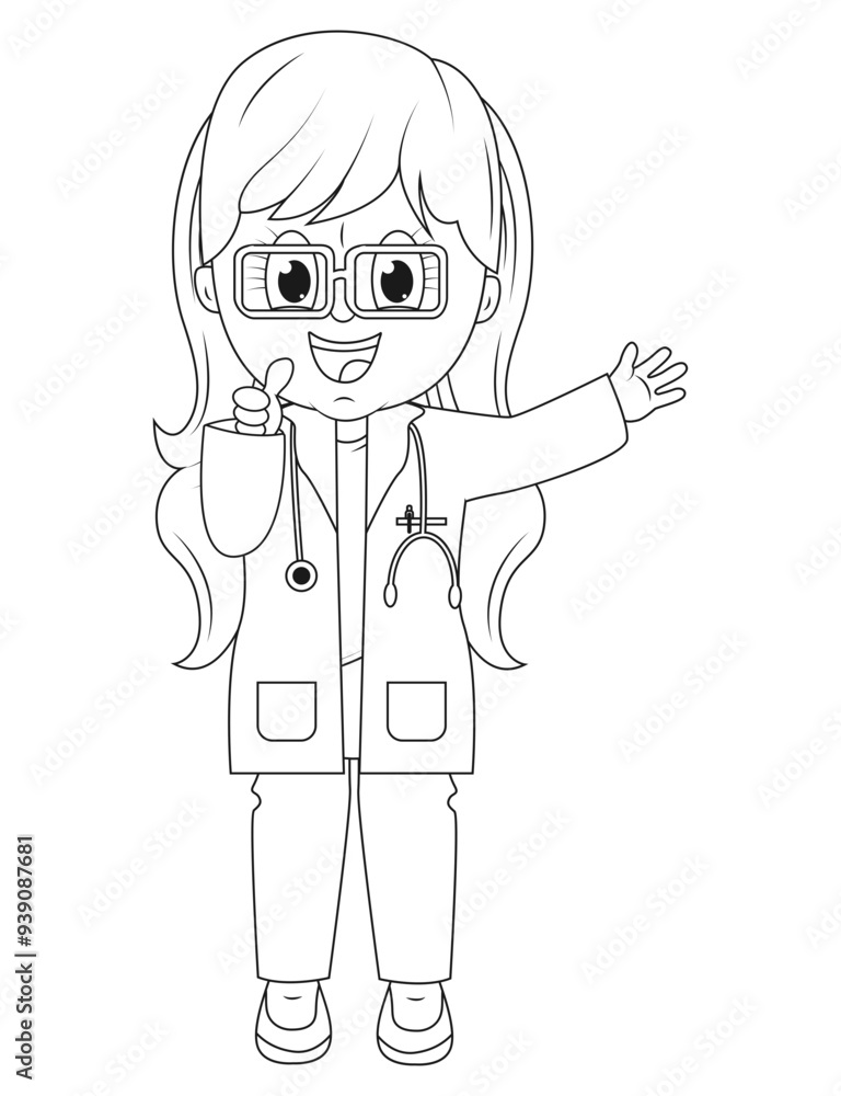 Little Doctor Cartoon Little Doctor Cartoon