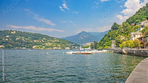 Come lake and in lombardia North Italy