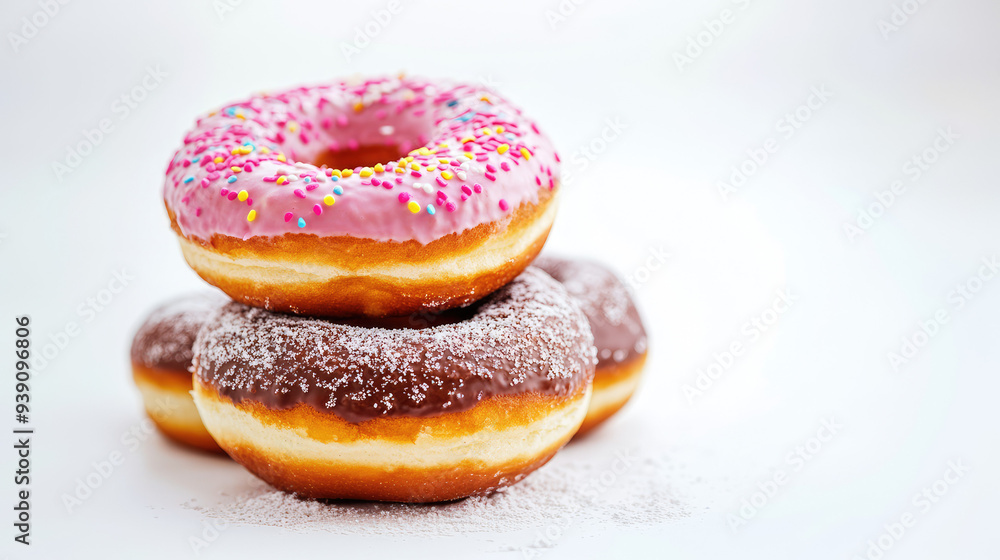 donut with sprinkles donut with sprinkles