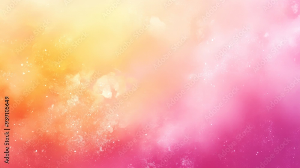 Soft gradient of pink, orange, and yellow summer colors, creating a smooth, defocused abstract background texture Soft gradient of pink, orange, and yellow summer colors, creating a smooth, defocused abstract background texture