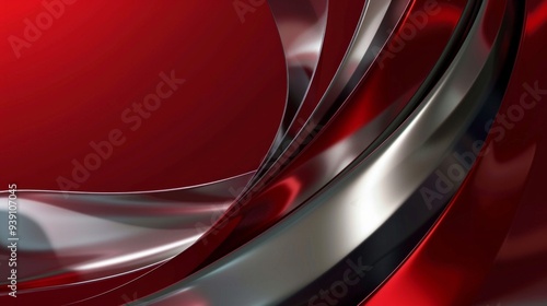 new year on red background with number 2025 royalty free, modern and sleek, innovative page design, dark red and light gray, 32k uhd, captivating, AI Generative