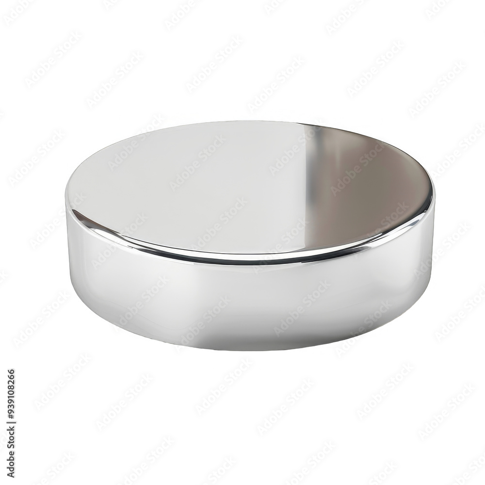 Silver Pedestal Isolated on a Transparent Background Silver Pedestal Isolated on a Transparent Background