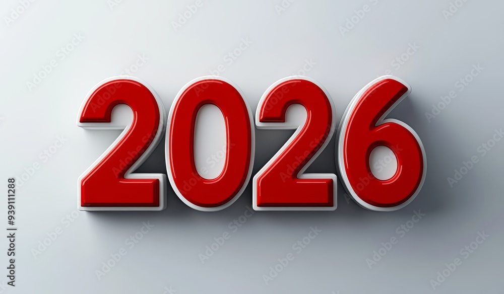 2026 New Year text effect 2026 New Year text effect
