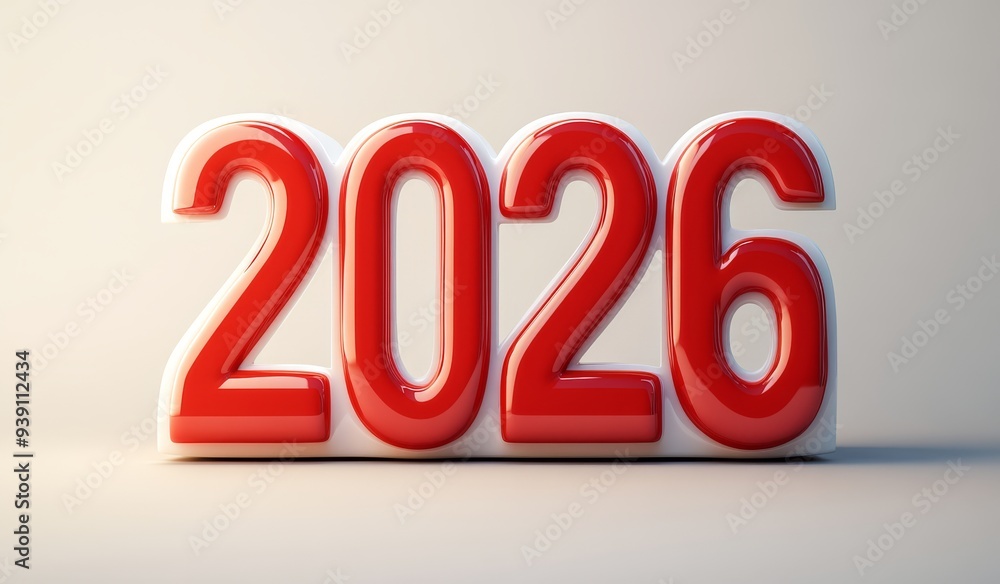 2026 New Year text effect 2026 New Year text effect