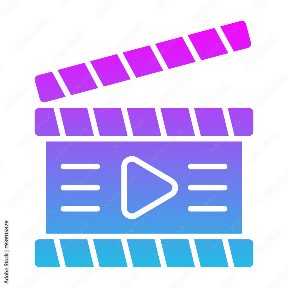 Clapperboard Icon Clapperboard Icon