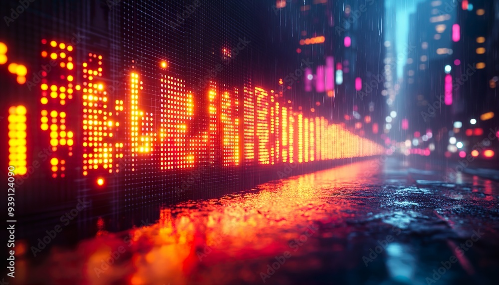 Abstract Stock Market Background Abstract Stock Market Background