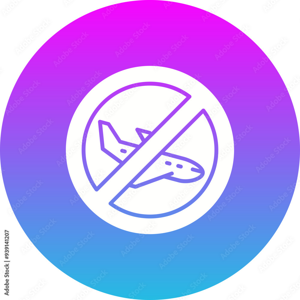 No Flight Icon No Flight Icon