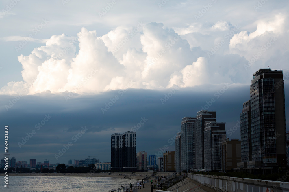 timelapse of clouds over city timelapse of clouds over city