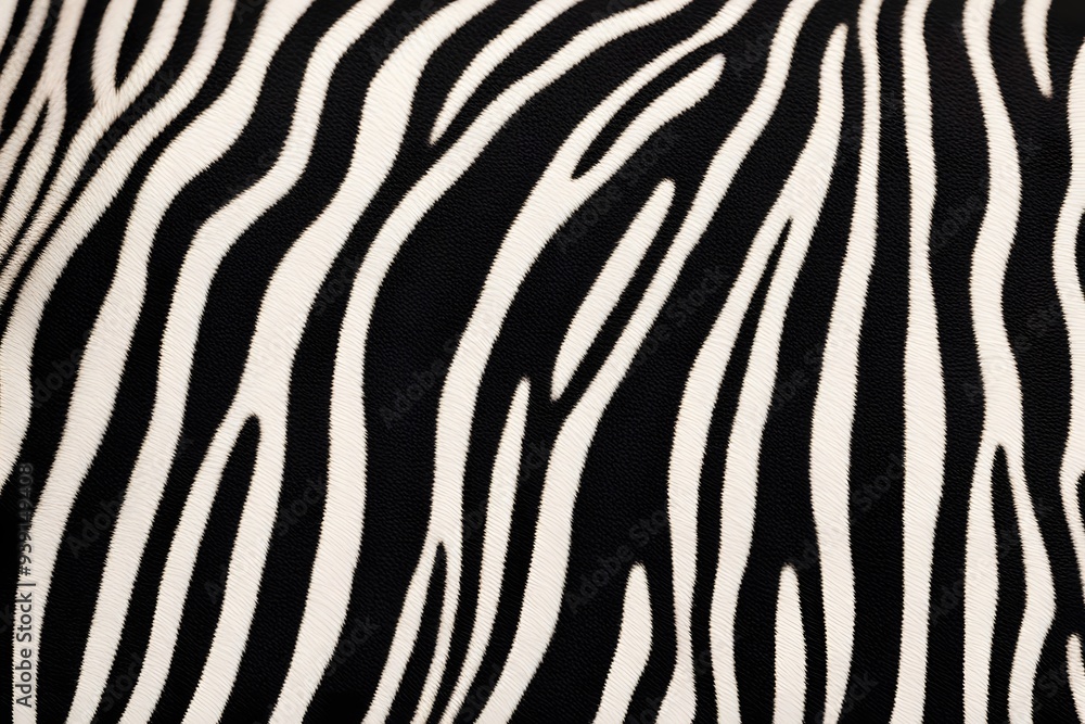 A seamless pattern of zebra stripes with bold black and white contrast, AI Generated A seamless pattern of zebra stripes with bold black and white contrast, AI Generated
