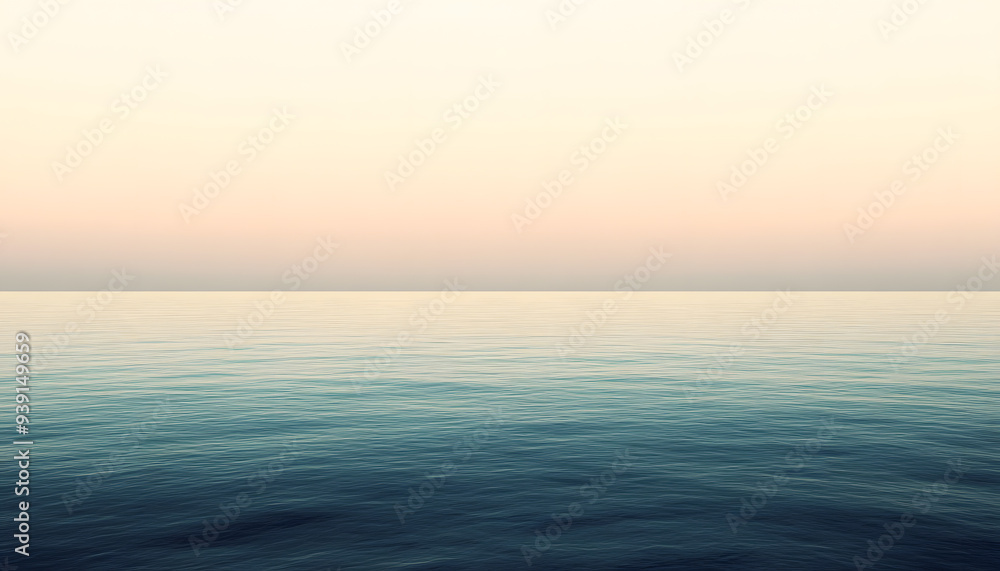 Obraz premium A simple gradient transitioning from a light to dark shade, creating a calm and soothing backdrop