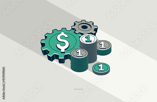 Business and money circulat...