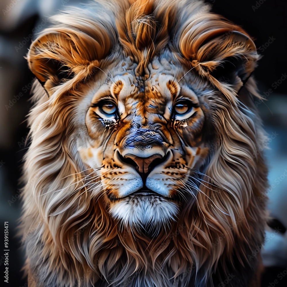 portrait of a tiger portrait of a tiger