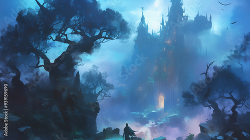 Wallpaper Mural ファンタジーの城 Torontodigital.ca