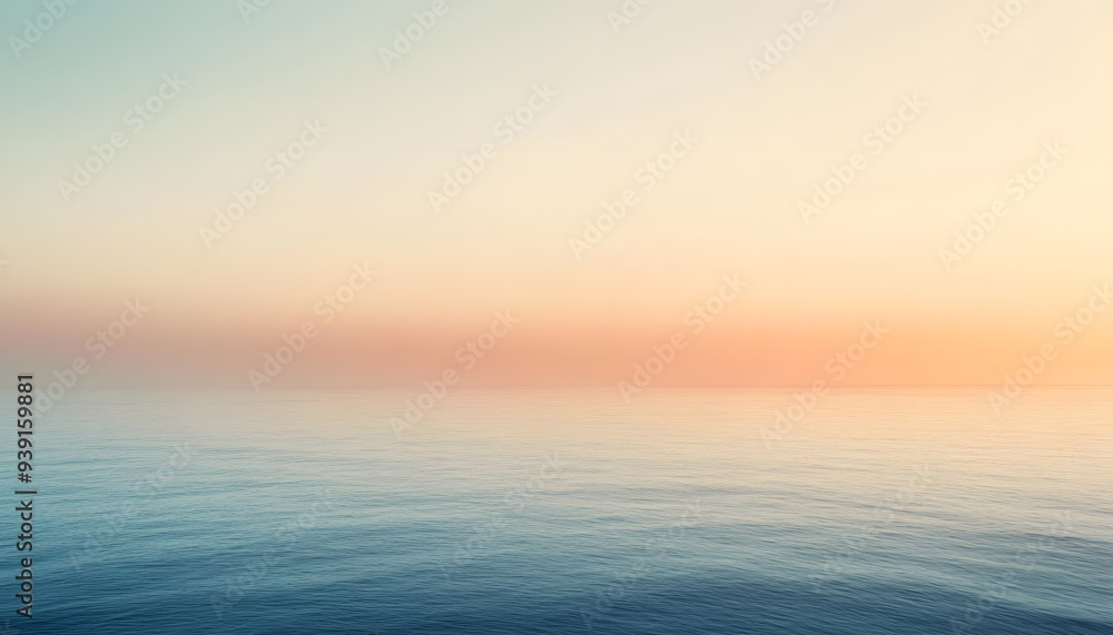 Obraz premium A simple gradient transitioning from a light to dark shade, creating a calm and soothing backdrop