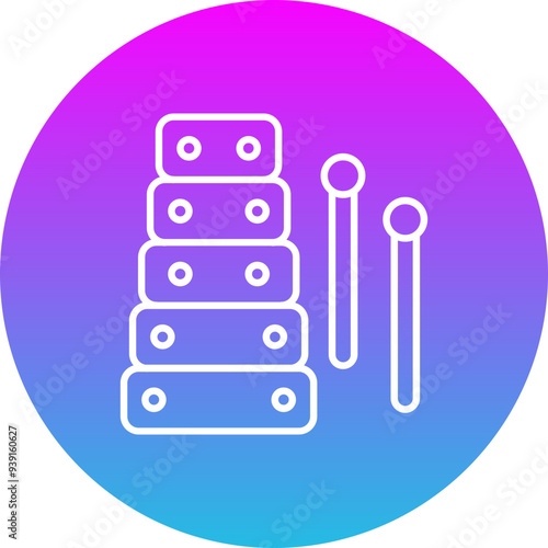 Xylophone Icon