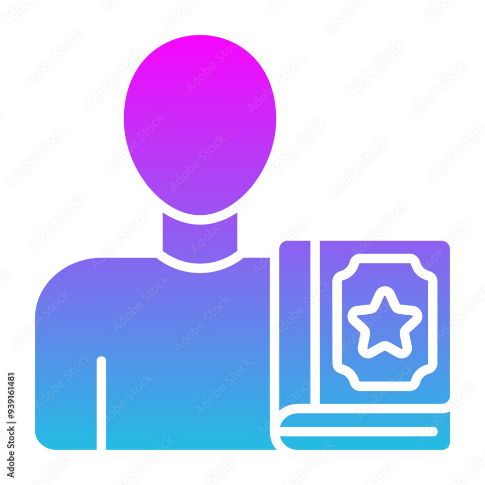 Fototapeta premium Educator Icon