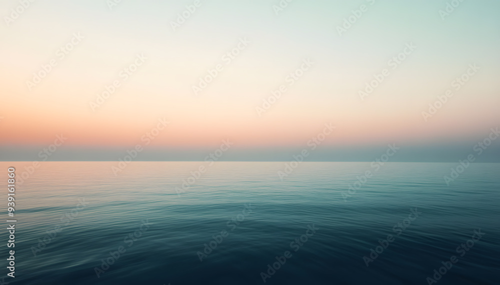 Fototapeta premium A simple gradient transitioning from a light to dark shade, creating a calm and soothing backdrop