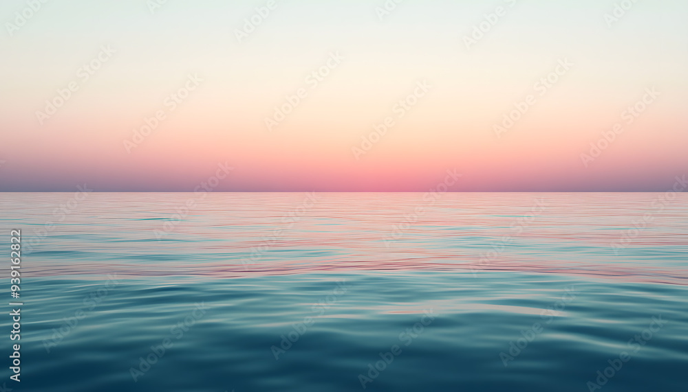Obraz premium A simple gradient transitioning from a light to dark shade, creating a calm and soothing backdrop