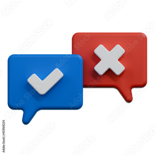 фотографія disagreement communication discussion 3d illustration