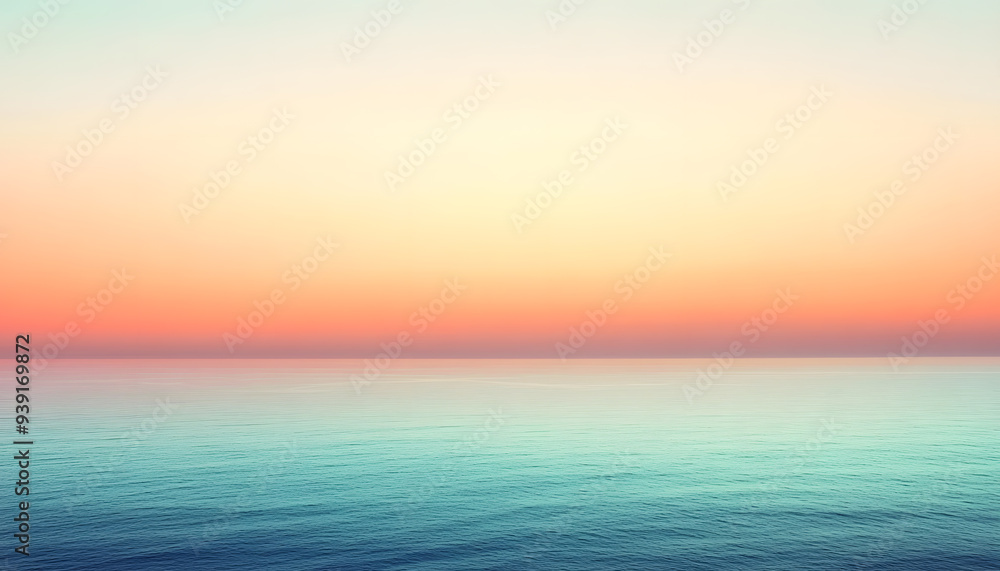 Fototapeta premium A simple gradient transitioning from a light to dark shade, creating a calm and soothing backdrop