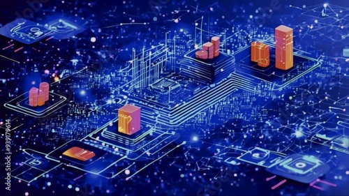 Digital Data Stream with Dynamic Technology Patterns