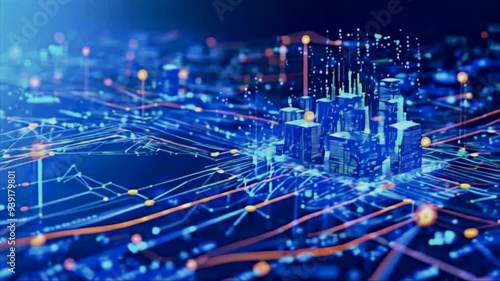 Financial Market Analysis with Graphical Charts