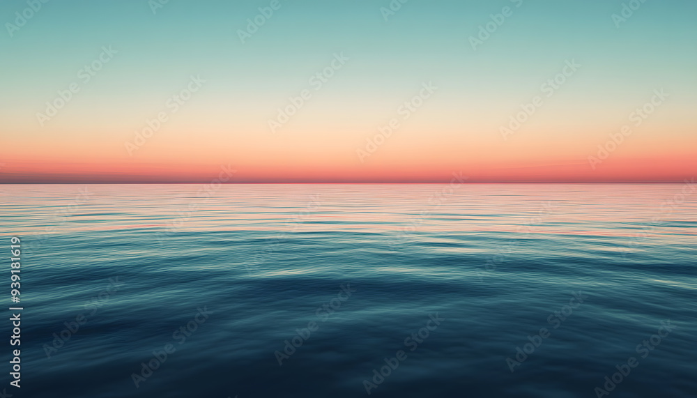 Obraz premium A simple gradient transitioning from a light to dark shade, creating a calm and soothing backdrop