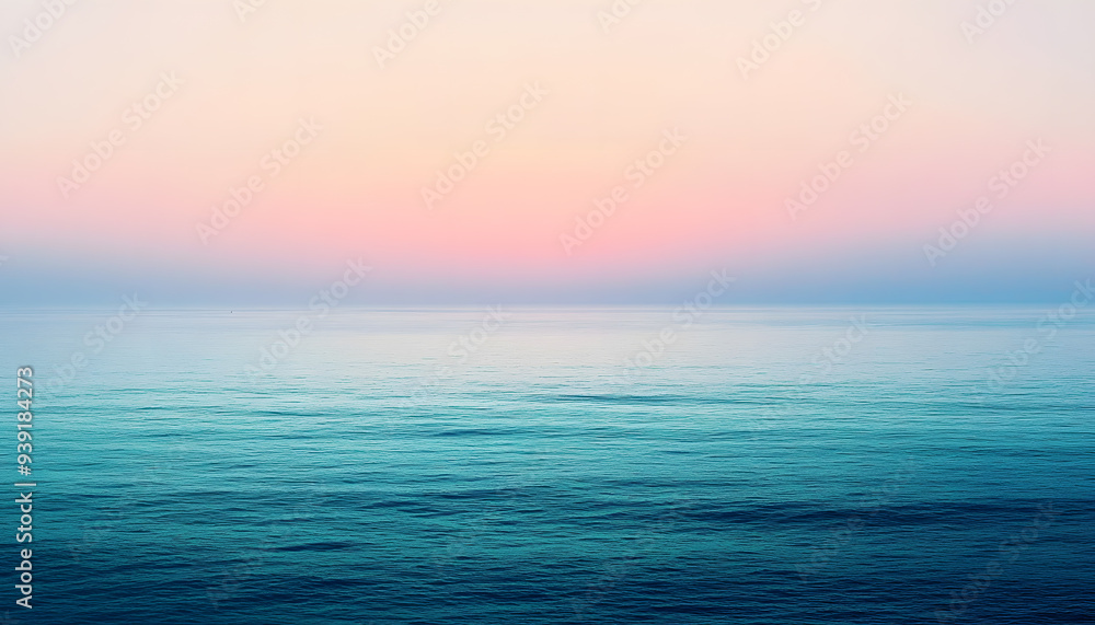 Fototapeta premium A simple gradient transitioning from a light to dark shade, creating a calm and soothing backdrop