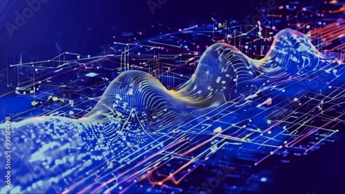 Financial Market Analysis with Graphical Charts