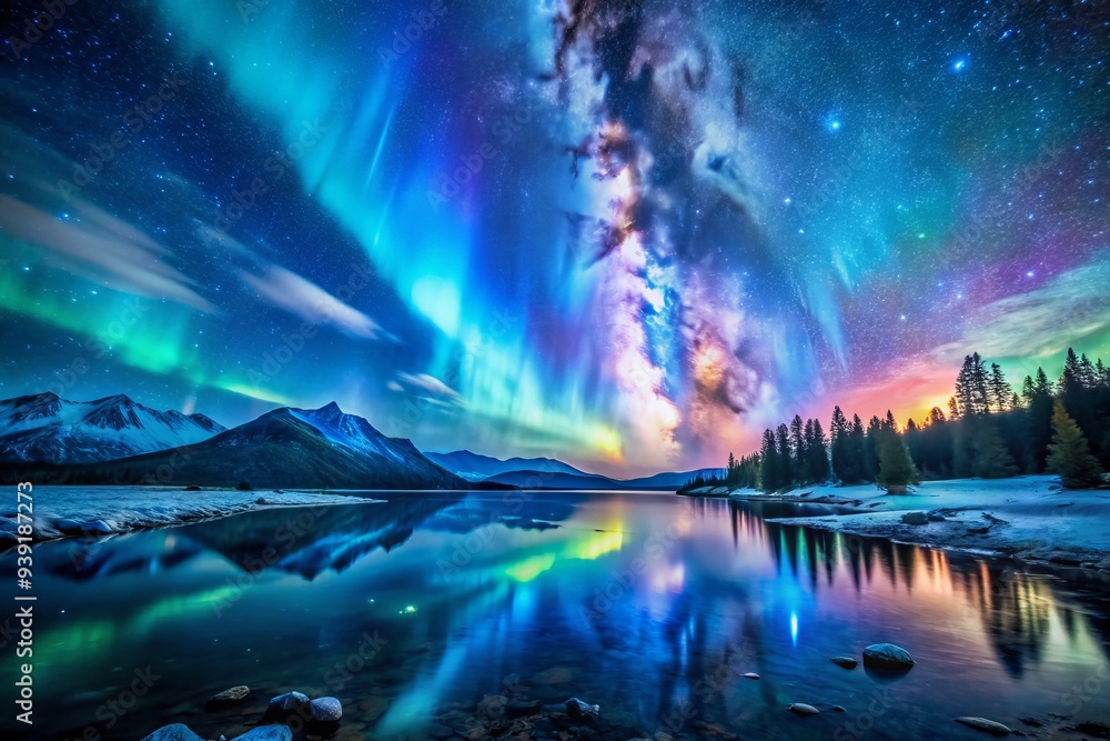 Celestial Hues (starry blue, nebula, cosmic, aurora, ethereal): A captivating blend of celestial colors, featuring radiant stars, vibrant nebulas, and ethereal auroras. Celestial Hues (starry blue, nebula, cosmic, aurora, ethereal): A captivating blend of celestial colors, featuring radiant stars, vibrant nebulas, and ethereal auroras.