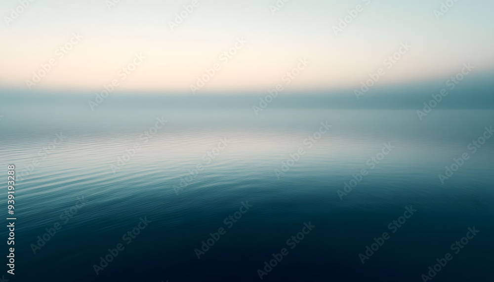 Obraz premium A simple gradient transitioning from a light to dark shade, creating a calm and soothing backdrop