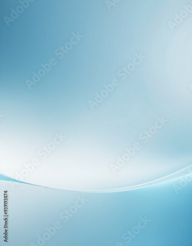Abstract pastel background with a swirling, wavy design in shades of blue and white. Background is soft ethereal, subtle gradient and light sparkles. Beautiful gradient. Smooth lines. Light blue