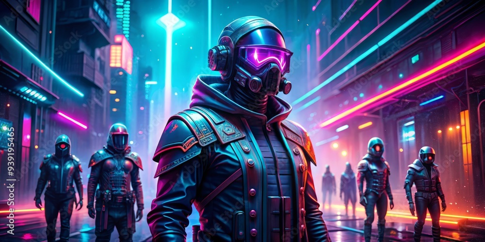 Cyberpunk Rebellion: Edgy, futuristic, rebellious, neon, technology Cyberpunk Rebellion: Edgy, futuristic, rebellious, neon, technology