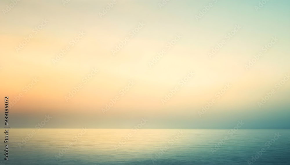 Obraz premium A simple gradient transitioning from a light to dark shade, creating a calm and soothing backdrop