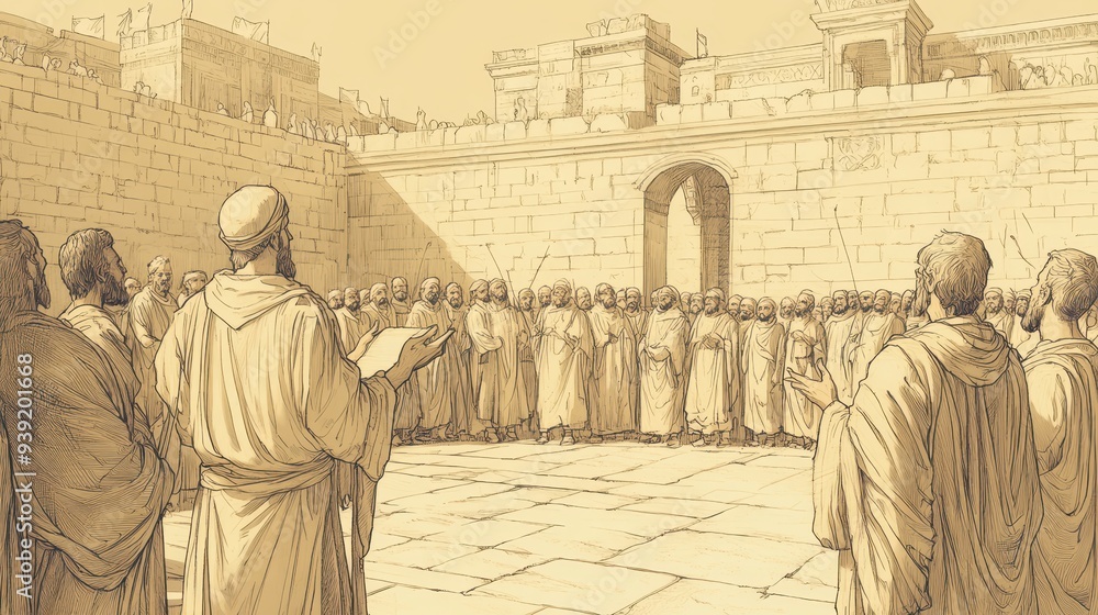 Passionate Leadership: A Biblical Illustration of Nehemiah Calling for a Return to God’s Laws in the Temple Courtyard Passionate Leadership: A Biblical Illustration of Nehemiah Calling for a Return to God’s Laws in the Temple Courtyard