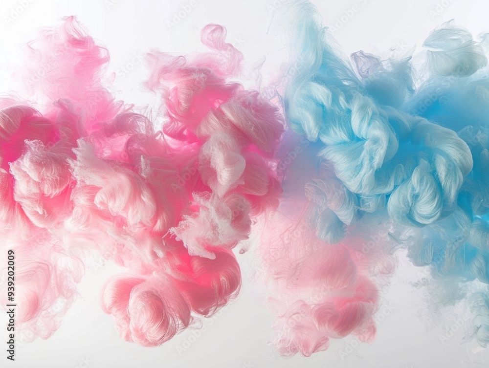 Whimsical burst of cotton candy Whimsical burst of cotton candy