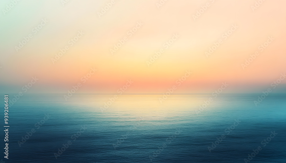 Fototapeta premium A simple gradient transitioning from a light to dark shade, creating a calm and soothing backdrop