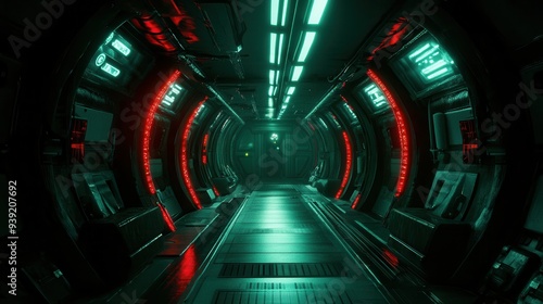 Futuristic Sci-Fi Corridor