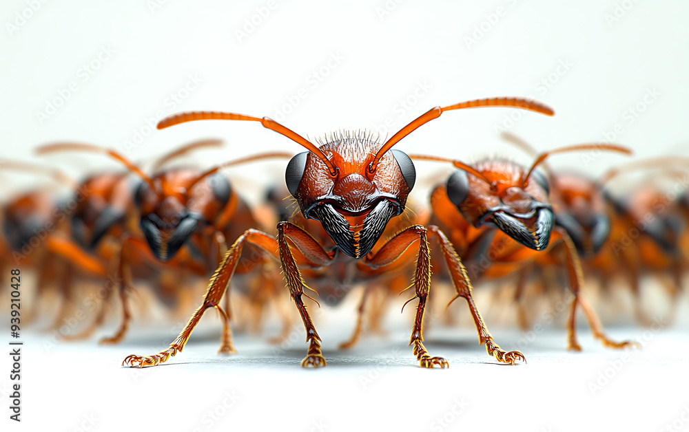 Group of Ants on Transparent Background: Teamwork and Unity Group of Ants on Transparent Background: Teamwork and Unity
