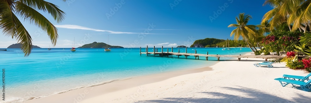 Crystal water ocean summer travel concept background Crystal water ocean summer travel concept background
