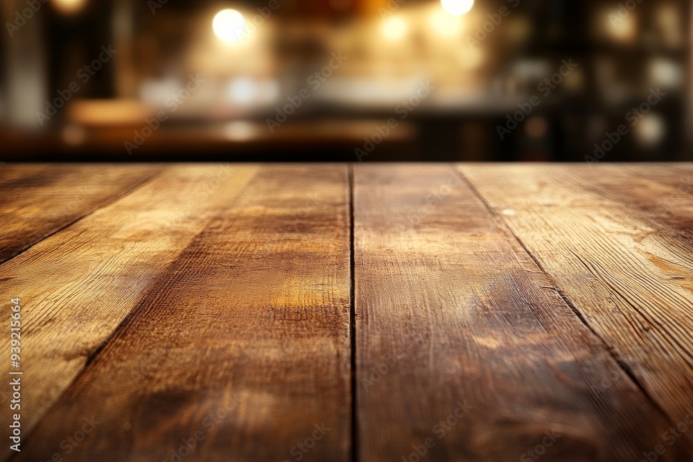 Trendy Rustic Wooden Table With Ample Copy Space for Creative Designs Trendy Rustic Wooden Table With Ample Copy Space for Creative Designs