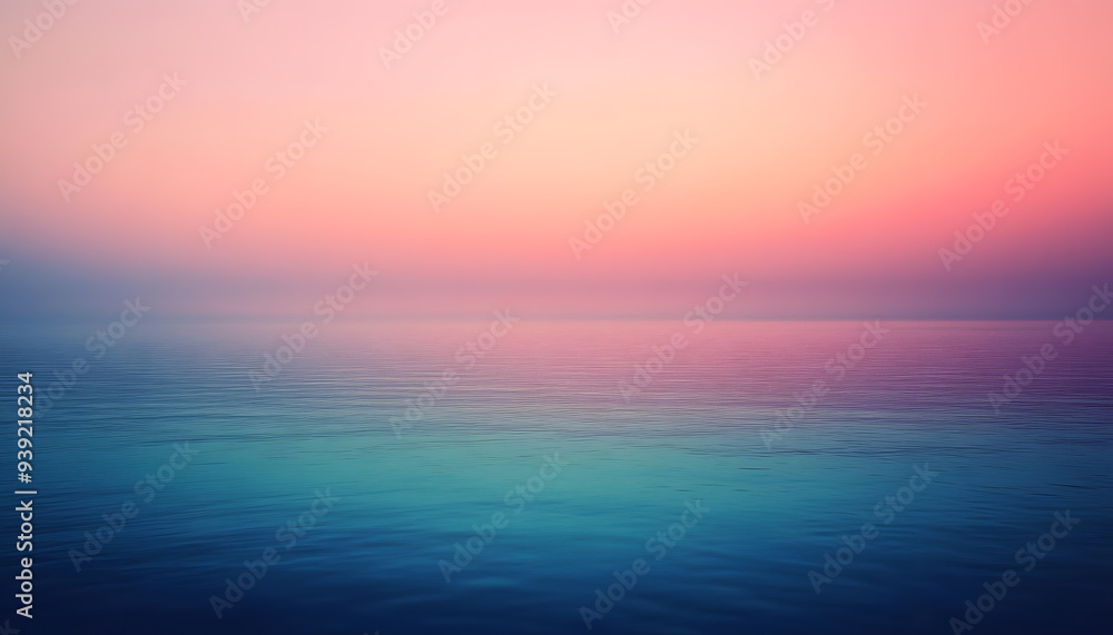 Fototapeta premium A simple gradient transitioning from a light to dark shade, creating a calm and soothing backdrop