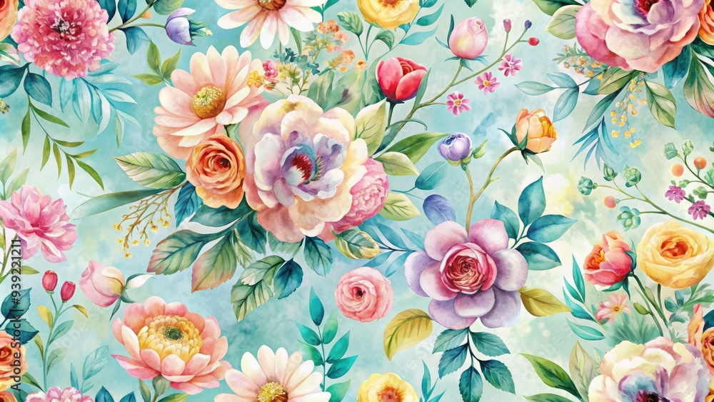 Vibrant, whimsical floral pattern in soft pastel hues with loose, expressive brushstrokes and subtle texture, evoking a romantic, dreamy atmosphere perfect for creative projects. Vibrant, whimsical floral pattern in soft pastel hues with loose, expressive brushstrokes and subtle texture, evoking a romantic, dreamy atmosphere perfect for creative projects.